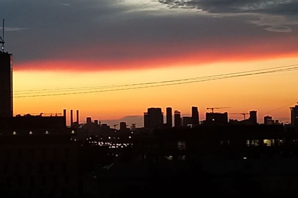 Красивый закат